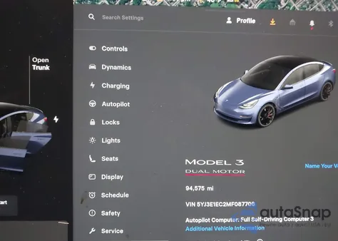 2021 Tesla Model 3 Performance Dual Motor All-Wheel Drive from USA, damaged, VIN 5YJ3E1EC2MF087706